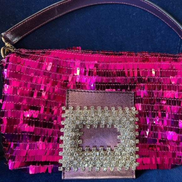 NWT: Stunning Gedebe Luxury Leather baguette - Picture 10 of 13